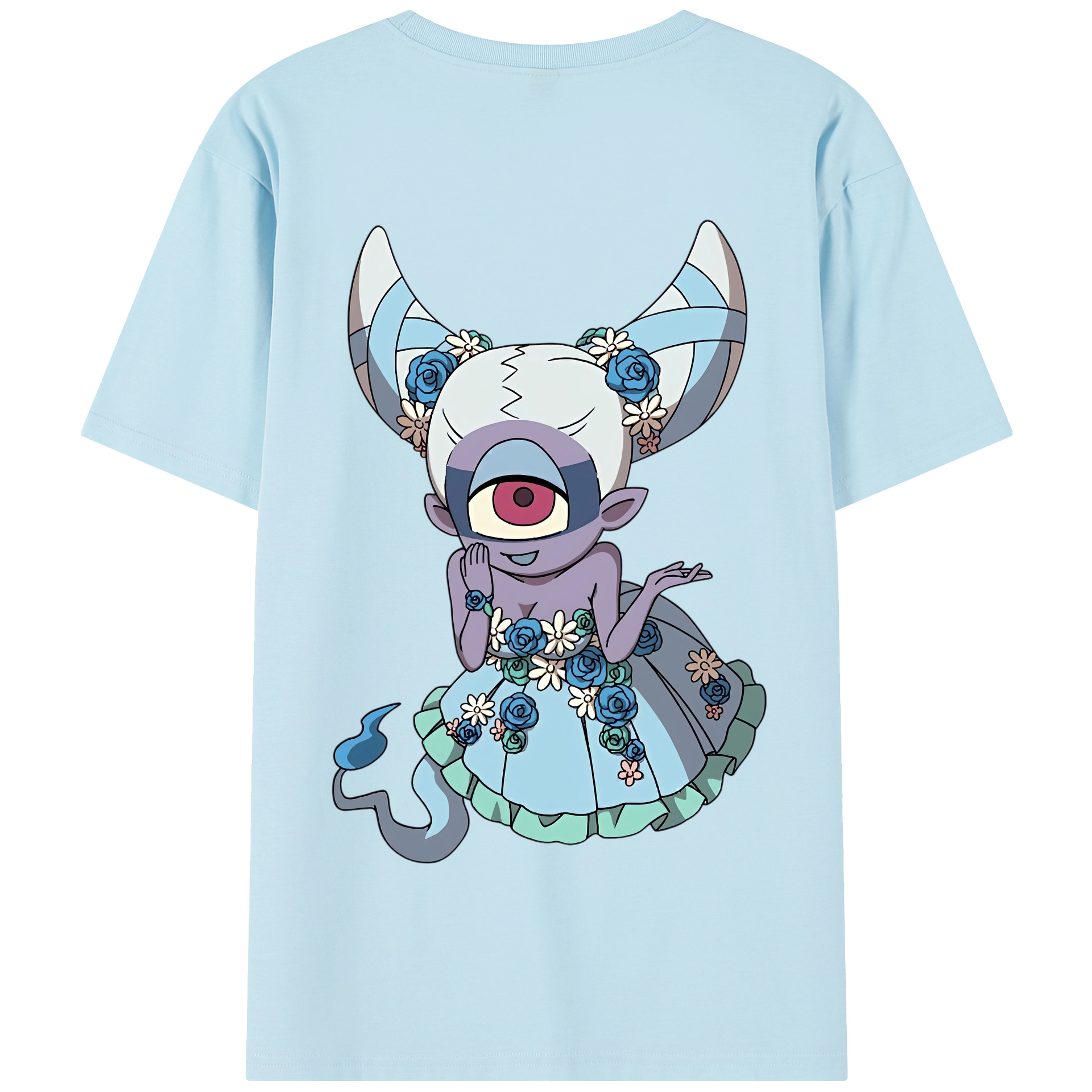 （画像用） 妖怪ウォッチ Yo-kai Watch 綿100％半袖Tシャツ（背面プリント）